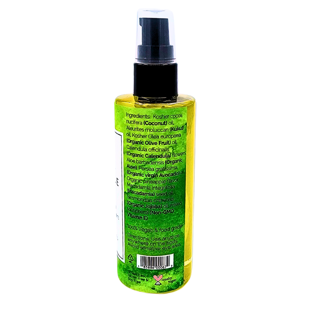 Calendula Body + Hair Oil - Kukui Pineapple