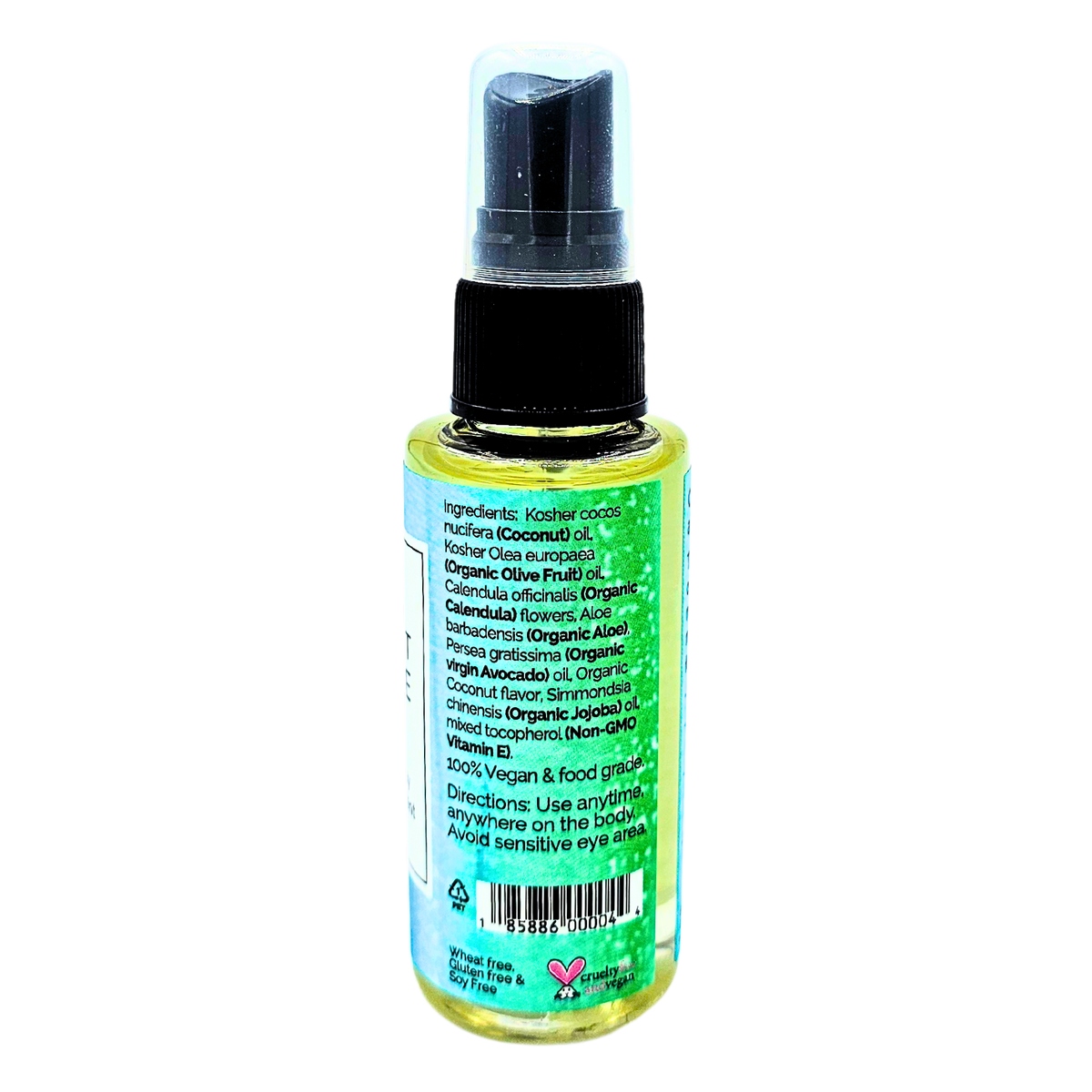 Calendula Body + Hair Oil 2 oz - Coconut Aloe