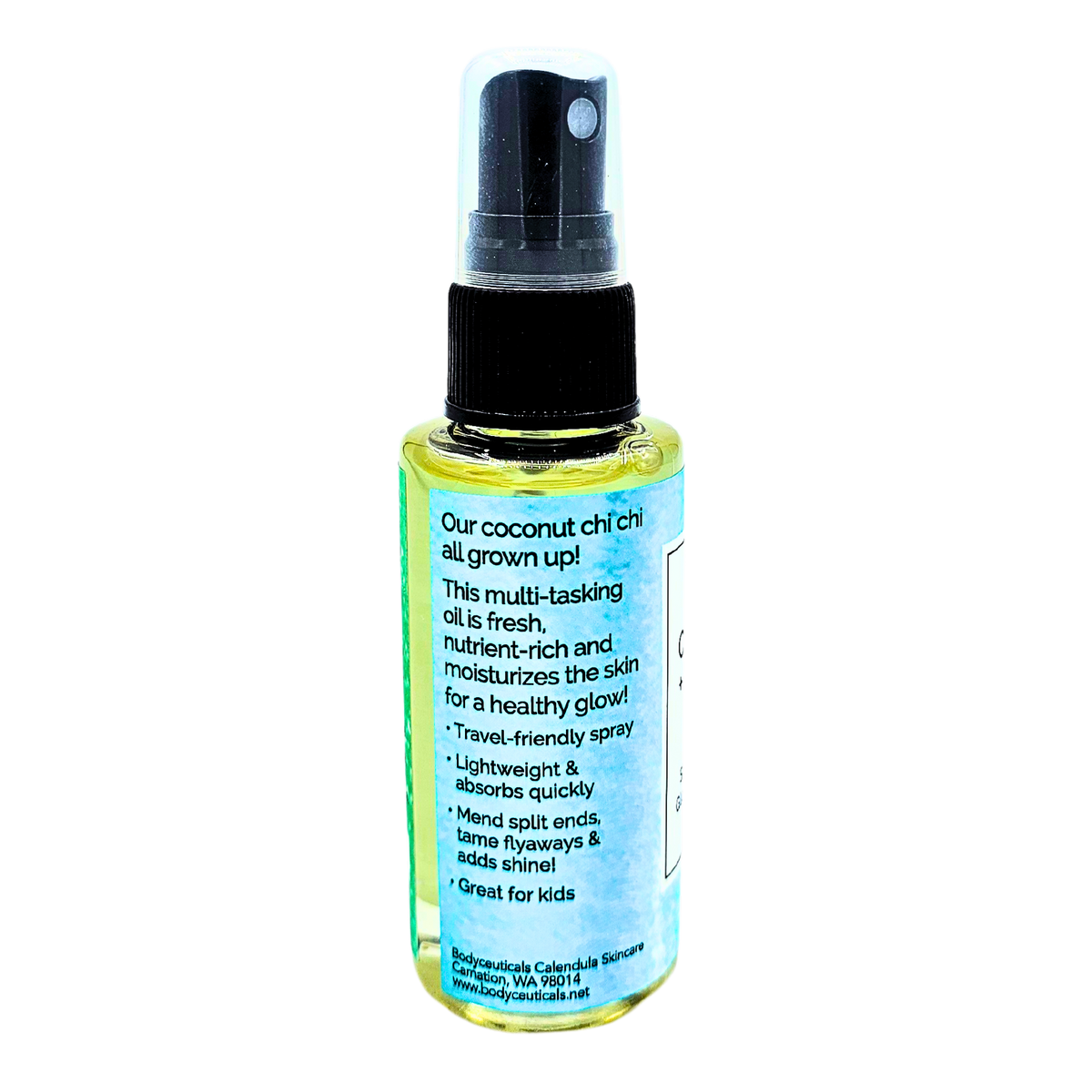 Calendula Body + Hair Oil 2 oz - Coconut Aloe