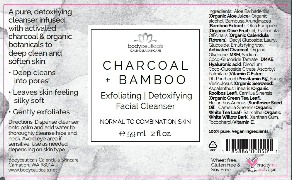 Charcoal + Bamboo Cleanser