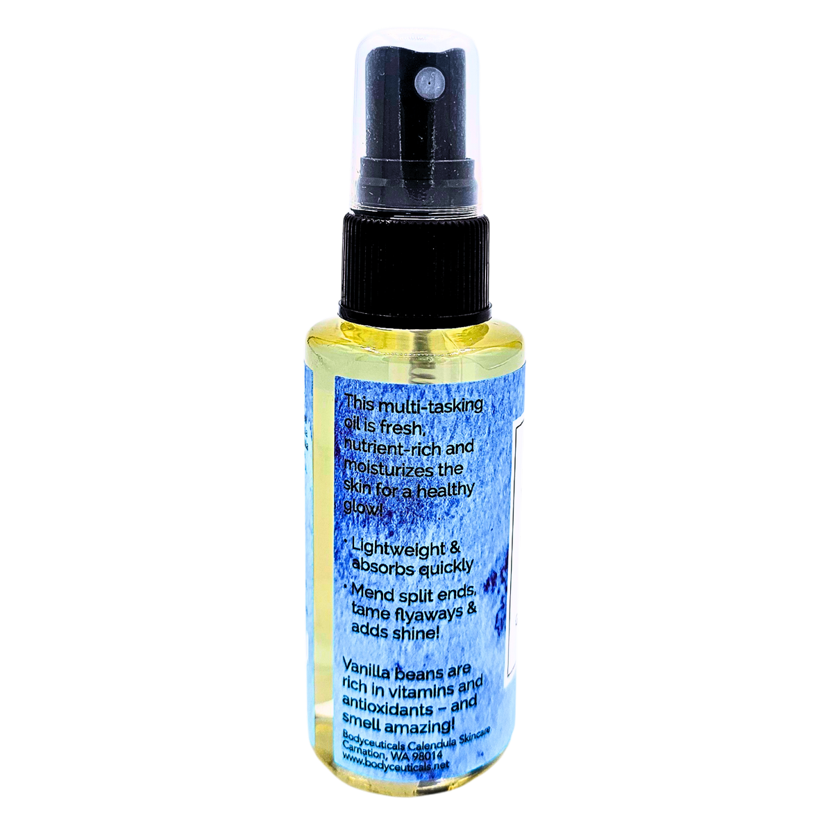 Body + Hair Oil - Vanilla Avocado 2 oz Spray