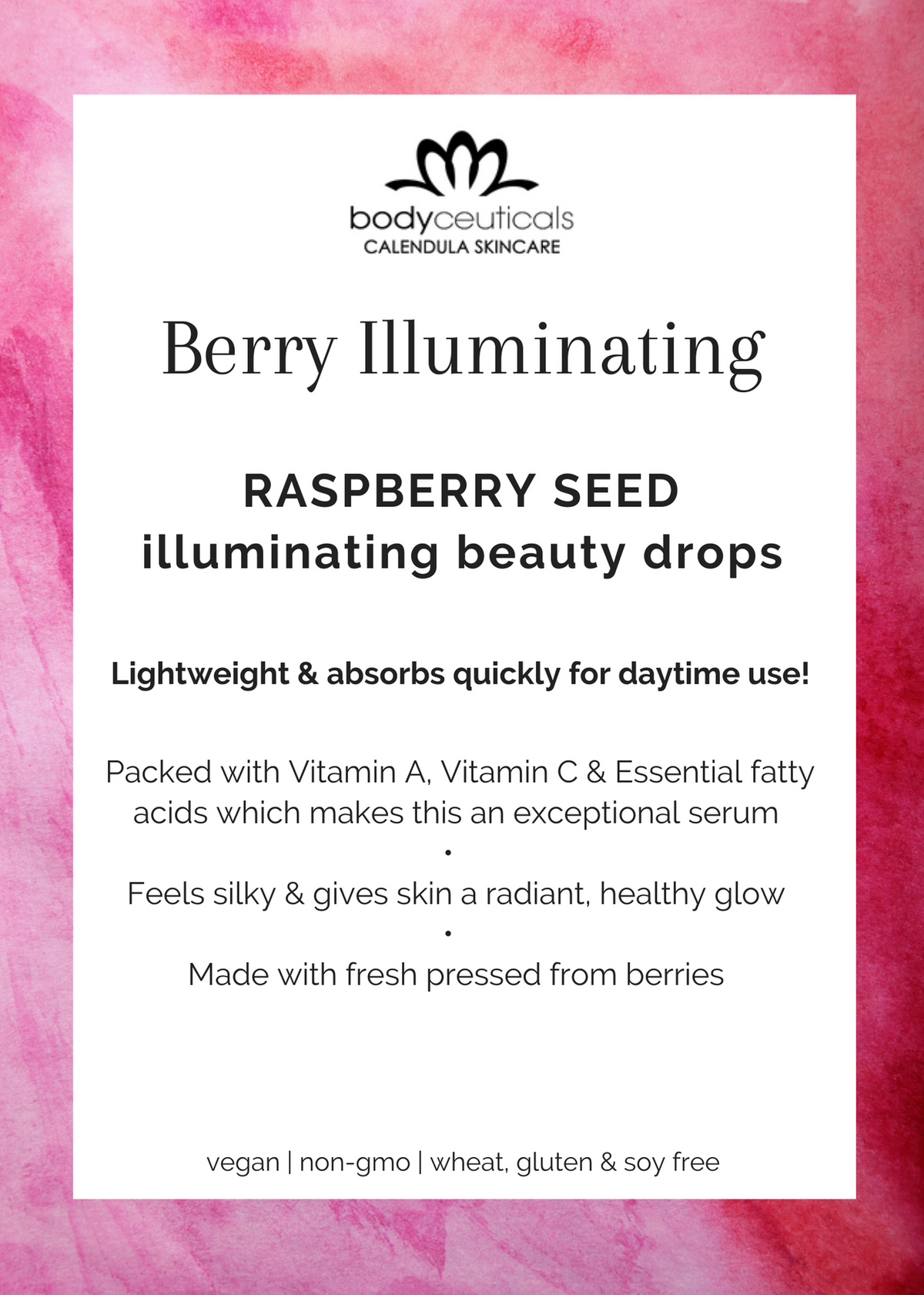 Red Raspberry Beauty Drops - DAY