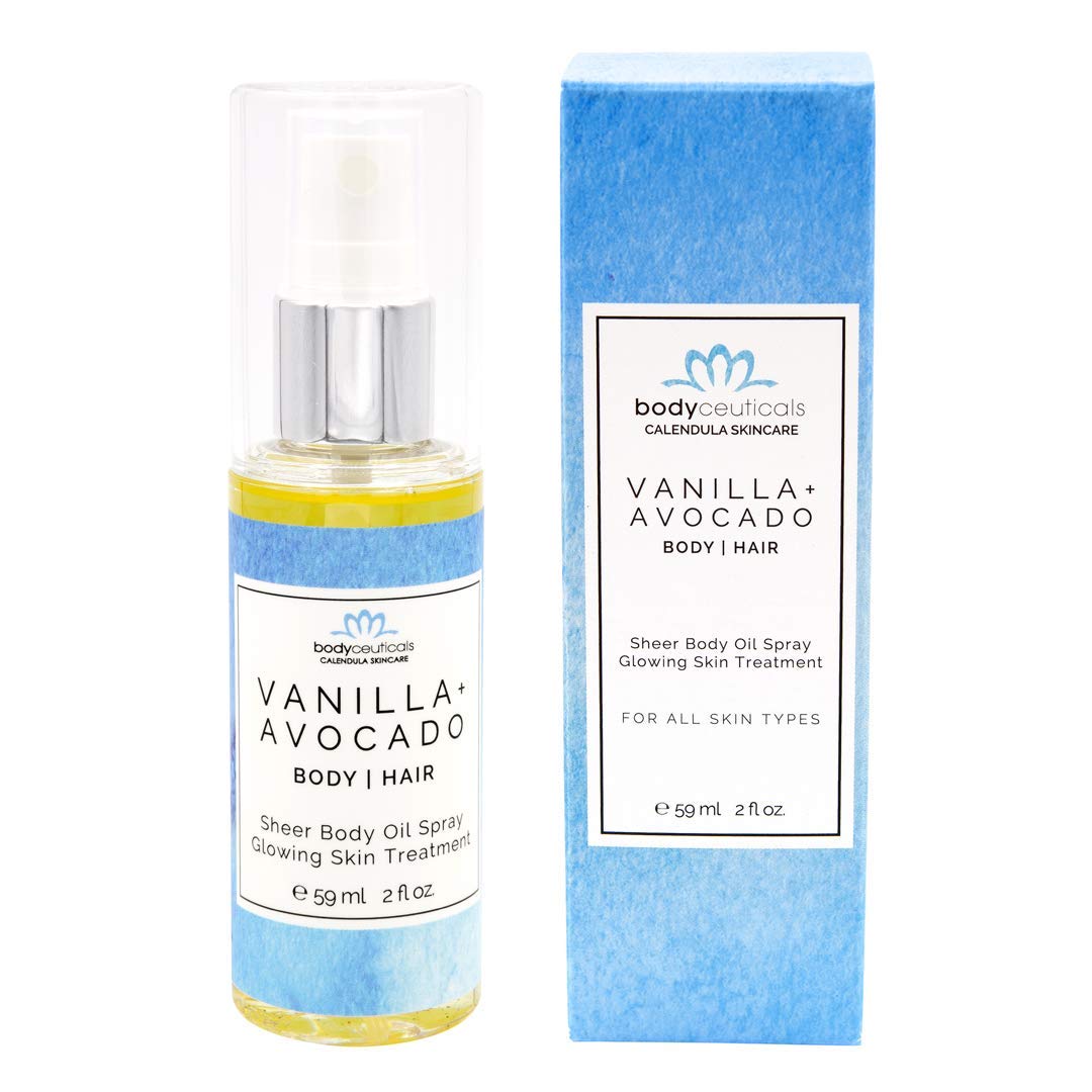 Calendula Body + Hair Oil 3.5 oz - Vanilla Avocado