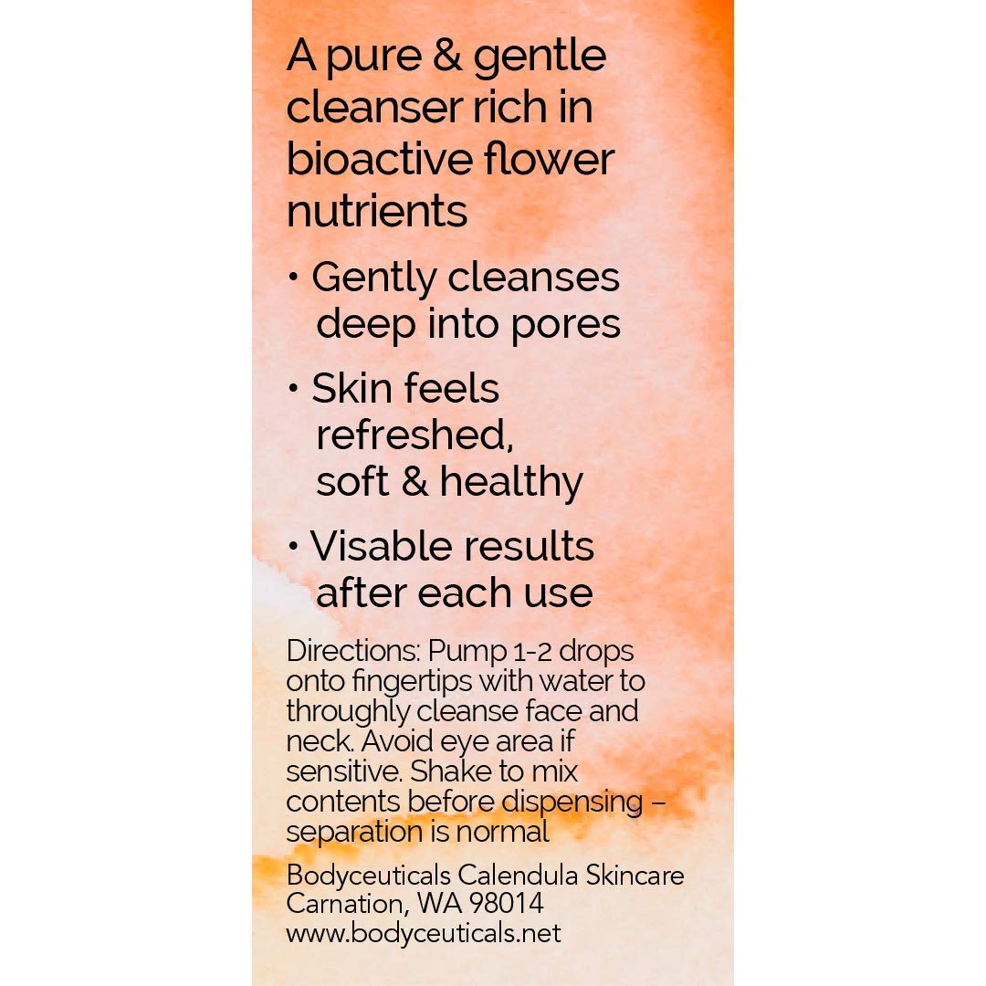 Calendula Flower Essences Facial Cleanser