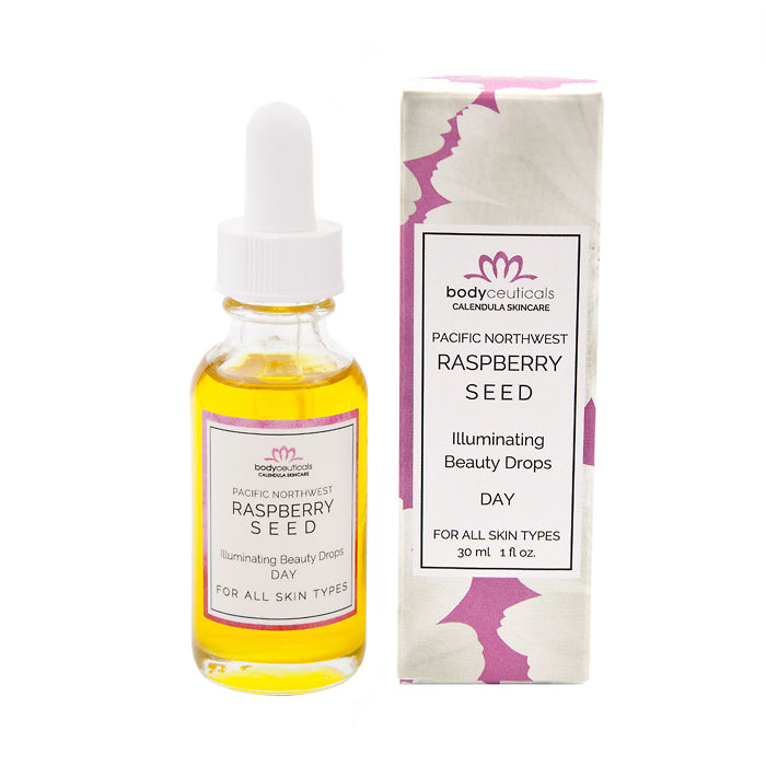 Red Raspberry Beauty Drops - DAY – Bodyceuticals Calendula Skin Care